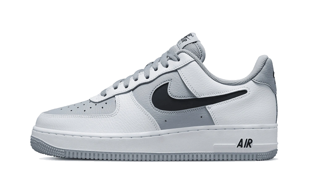 Foto del prodotto Nike Air Force 1 Low Cut-Out White Grey Black Swoosh