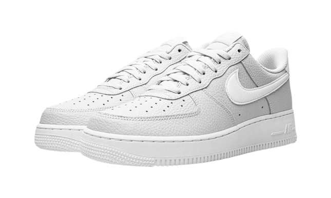 Nike Air Force 1 Low 07 Pebbled Pure Platinum - Image 1