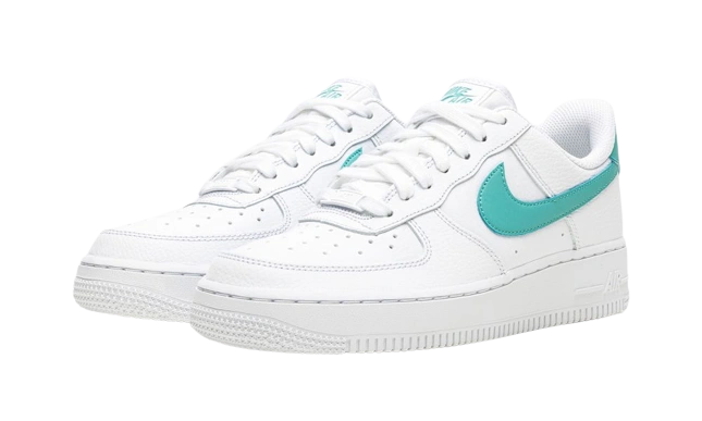 Nike Air Force 1 Low White Washed Teal (W) - Image 1