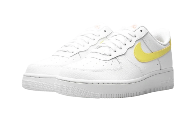 Nike Air Force 1 Low '07 White Citron (W) - Image 1