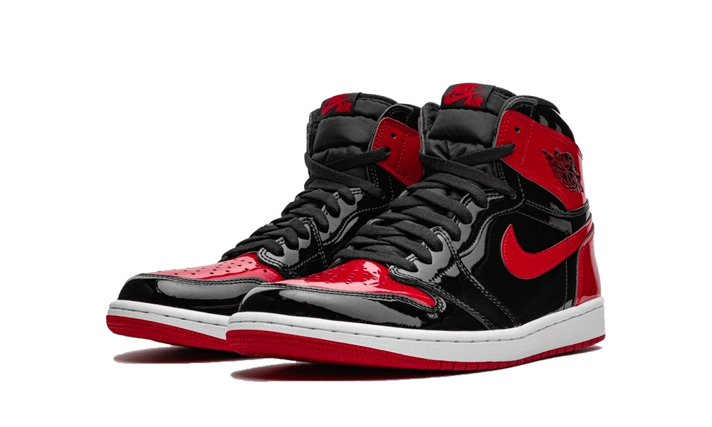 Jordan 1 Retro High OG Patent Bred (GS) - Image 1