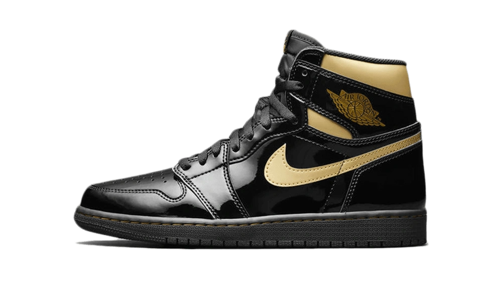 Photo du produit Jordan 1 Retro High Black Metallic Gold (2020)