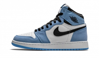 Photo du produit Jordan 1 Retro High White University Blue Black (GS)