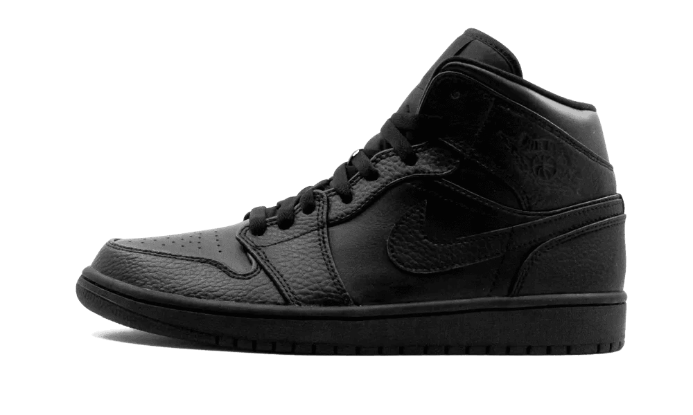 Photo du produit Jordan 1 Mid Triple Black