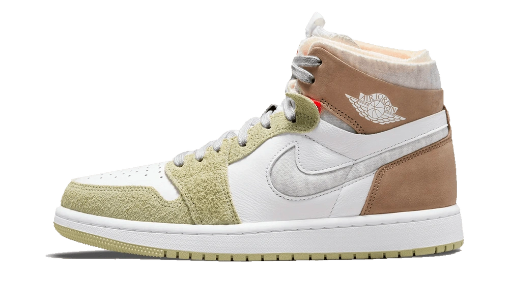 Photo du produit Jordan 1 High Zoom Air CMFT Olive Aura (W)