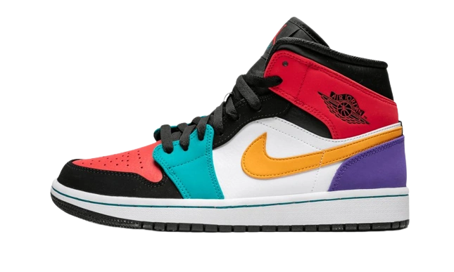 Jordan 1 Mid Bred Multi-Color
