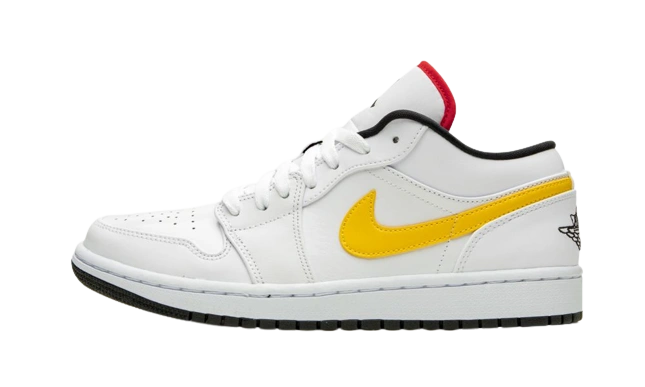 Jordan 1 Low White Multi-Color