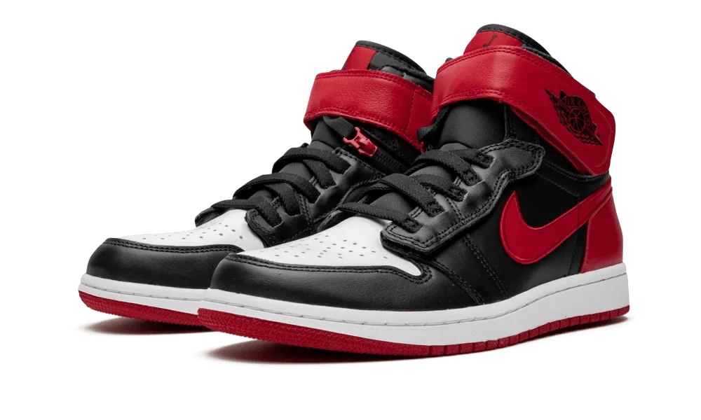 Jordan 1 High FlyEase Bred White Toe - Image 1