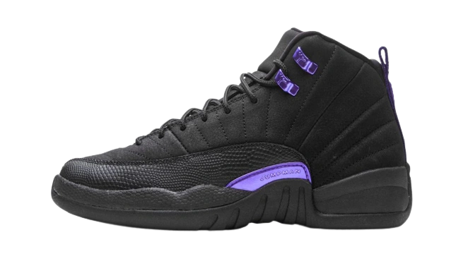 Jordan 12 Retro Black Dark Concord (GS) Produktfoto