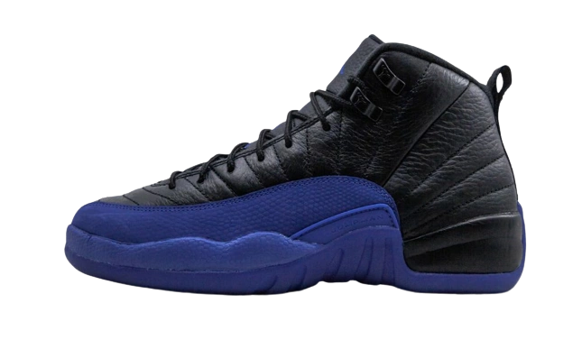 Jordan 12 Retro Black Game Royal (GS) Produktfoto