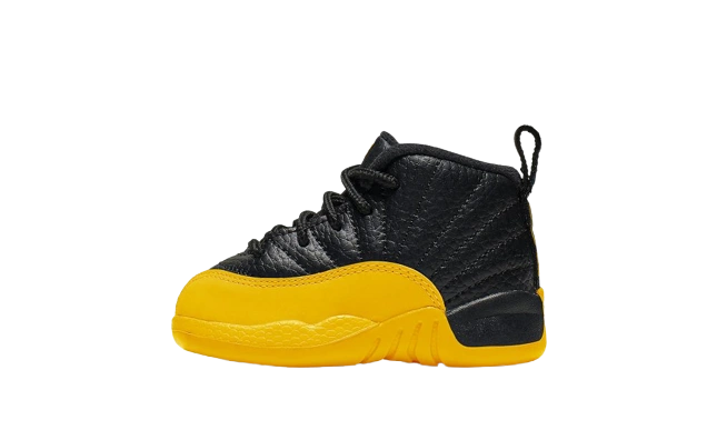Jordan 12 Retro Black University Gold (TD) Produktfoto