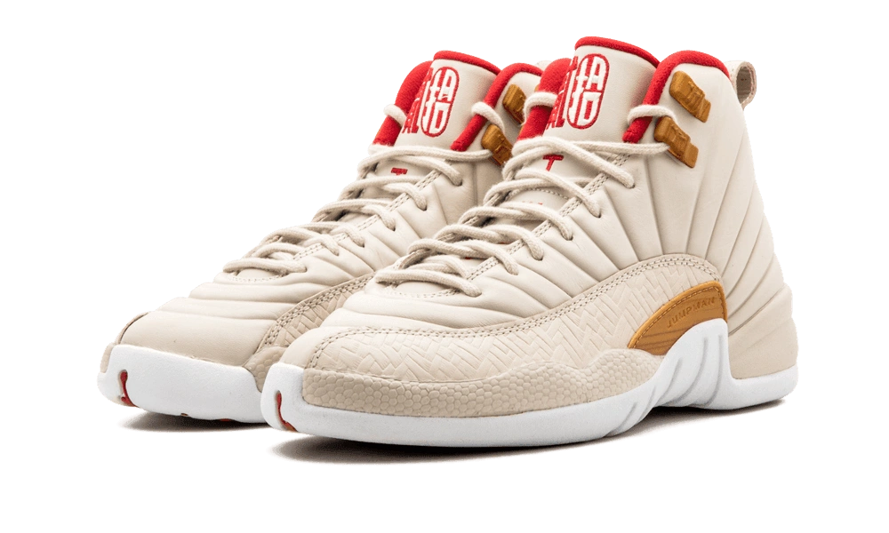 Jordan 12 Retro Chinese New Year Light Orewood Brown (GS) - Image 1