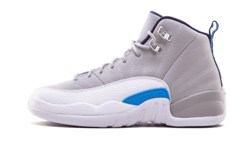 Jordan 12 Retro Grey University Blue (GS) Produktfoto