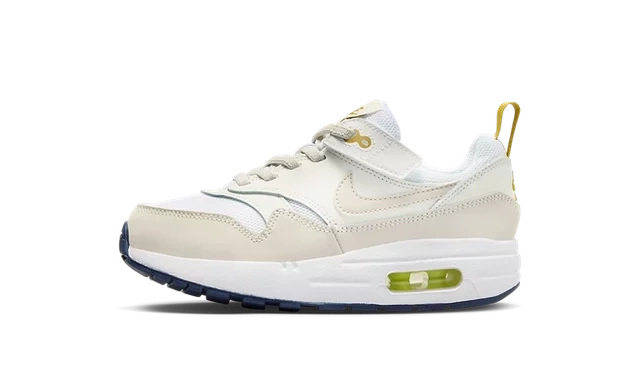 Photo du produit Nike Air Max 1 EasyOn White Bronzine Midnight Navy Light Orewood Brown (PS)