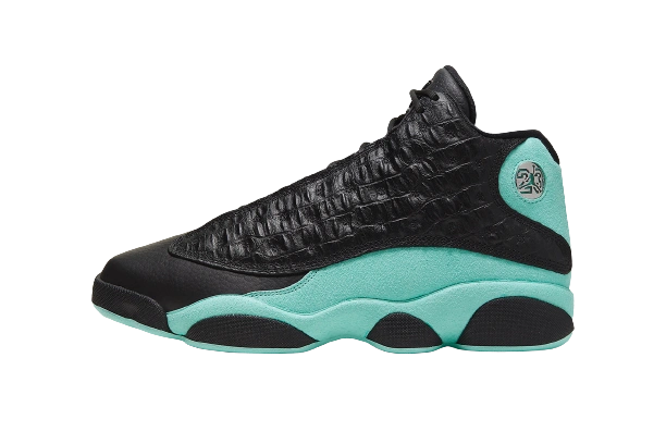 Jordan 13 Retro Black Island Green product photo