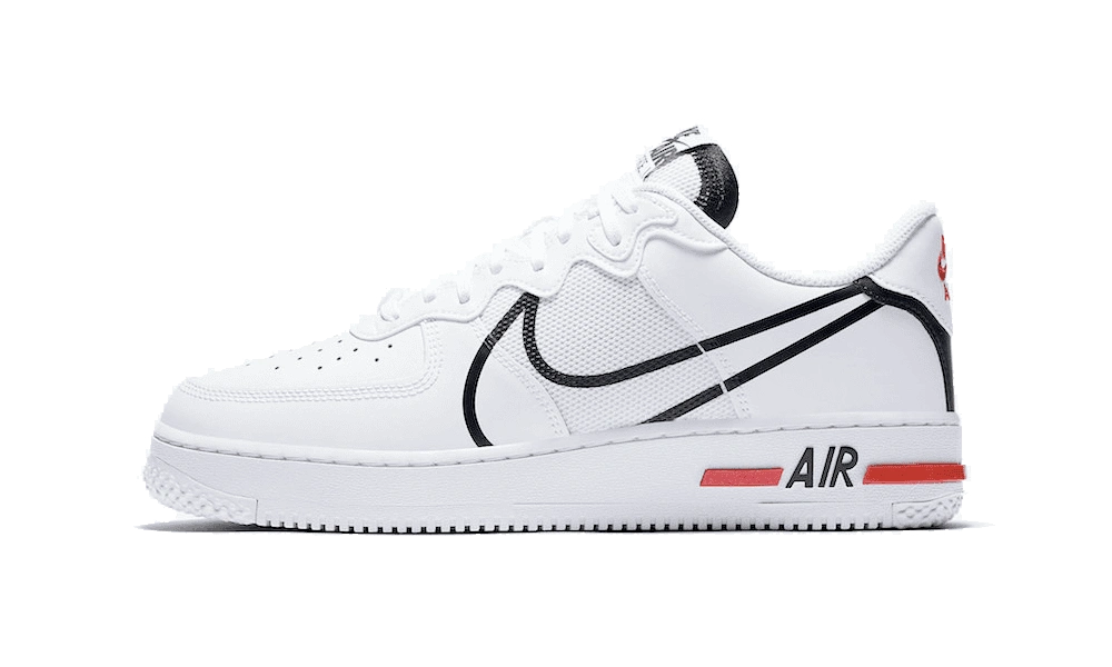 Foto del prodotto Nike Air Force 1 React White Black Red
