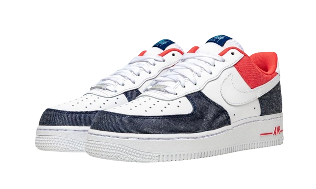 Nike Air Force 1 Low USA Denim - Image 1