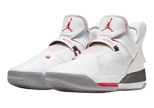 Jordan XXXIII SE White Gym Red Black - Image 1