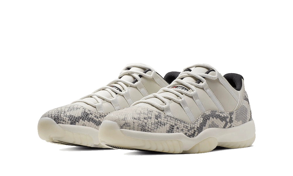 Jordan 11 Retro Low Snake Light Bone - Image 1
