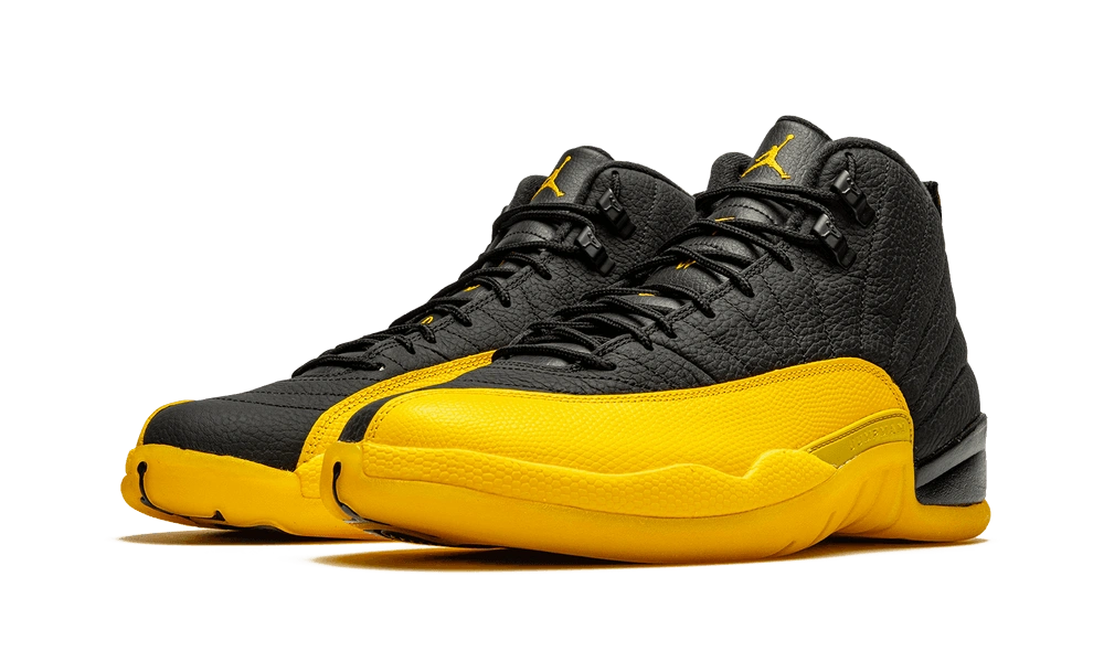 Jordan 12 Retro Black University Gold - Image 1