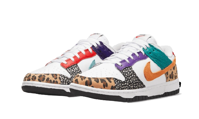 Nike Dunk Low Safari Mix (W) - Image 2