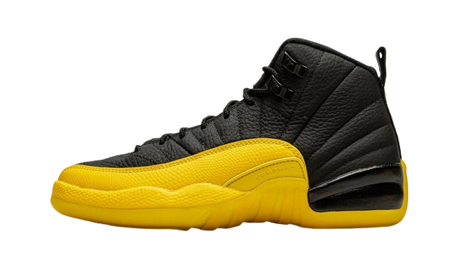 Jordan 12 Retro Black University Gold (GS) product photo