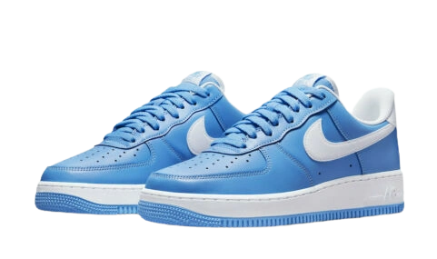 Nike Air Force 1 Low '07 University Blue White - Image 1