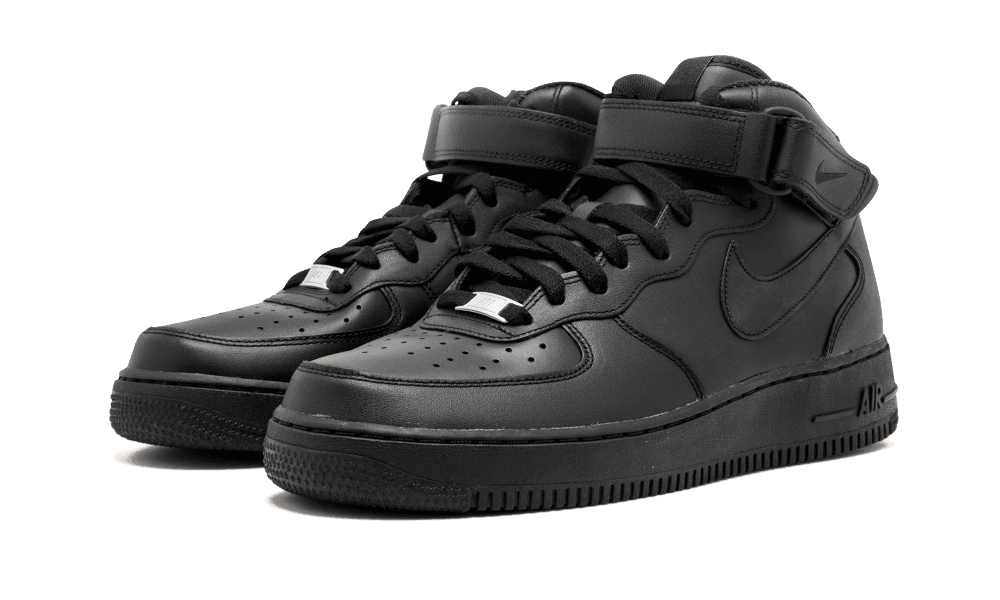 Nike Air Force 1 Mid '07 Triple Black  - Image 1
