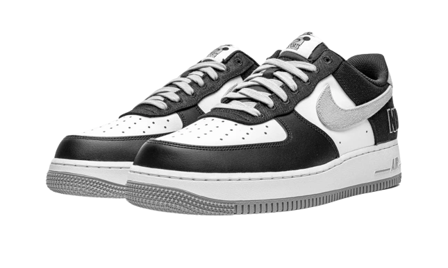 Nike Air Force 1 Low '07 EMB Raiders Black White - Image 1