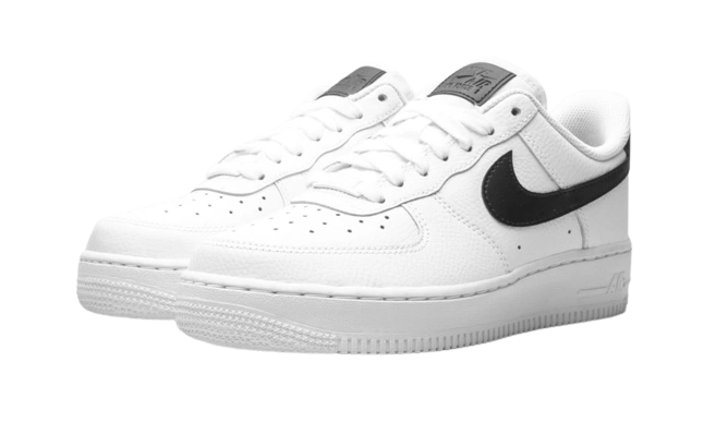 Nike Air Force 1 Low '07 White Black (W) - Image 1