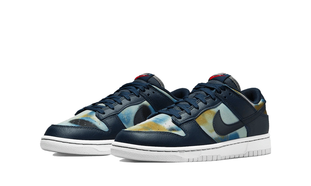 Nike Dunk Low Graffiti Navy - Image 1