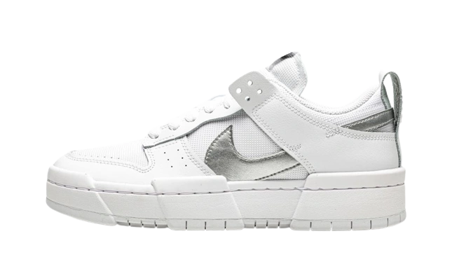 Nike Dunk Low Disrupt White Silver (W) product photo