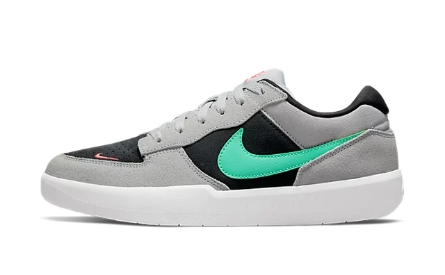 Nike SB Force 58 Wolf Grey Black Light Menta productfoto
