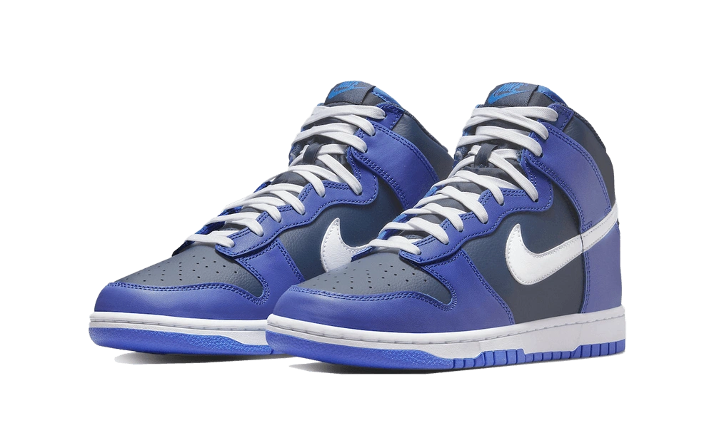 Nike Dunk High Medium Blue Midnight Navy - Image 1