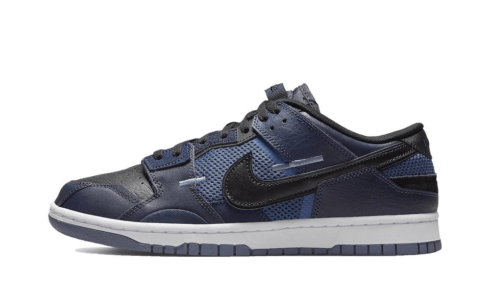Nike Dunk Low Scrap Black Navy product photo
