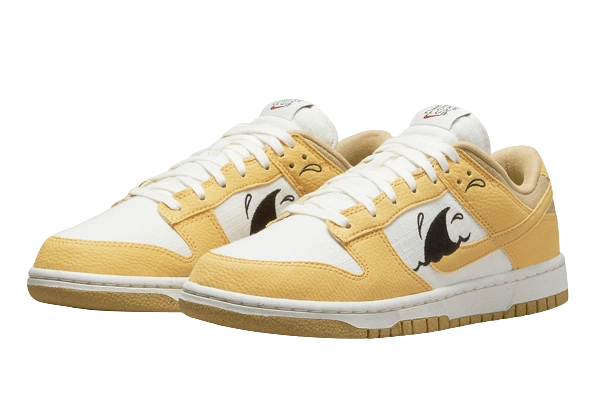 Nike Dunk Low Retro Sun Club Wheat Grass Orange - Image 1