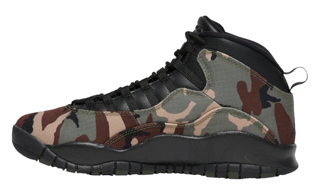 Jordan 10 Retro Woodland Camo productfoto