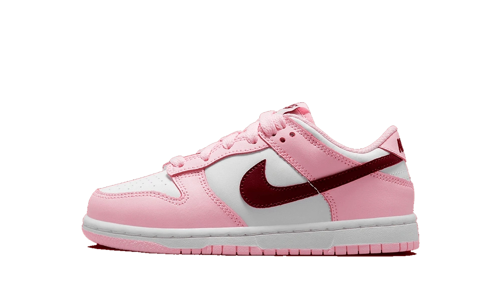 Nike Dunk Low Pink Red White (PS) product photo