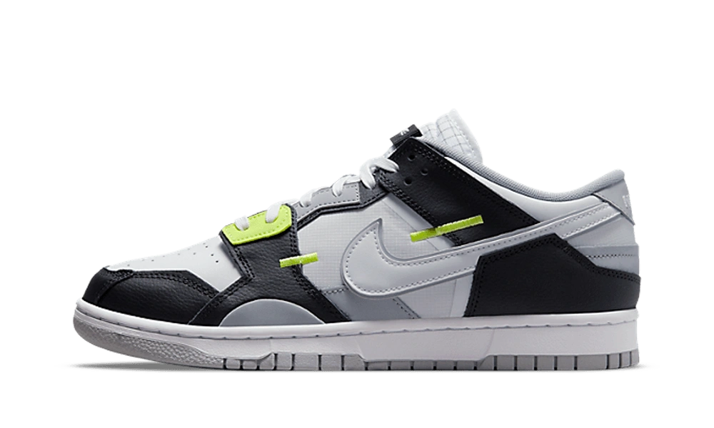 Nike Dunk Low Scrap Wolf Grey Light Lemon Twist product photo