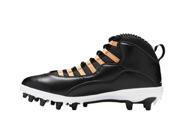 Jordan 10 TD Mid Black Metallic Gold product photo