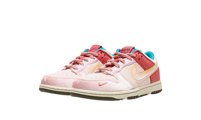 Nike Dunk Low Social Status Free Lunch Strawberry Milk (PS) - Image 1