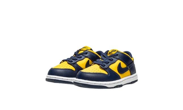 Nike Dunk Low Michigan (2021) (TD) - Image 1
