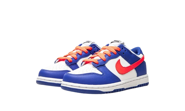 Nike Dunk Low Bright Crimson Game Royal (PS) - Image 1