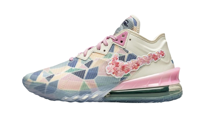 Nike LeBron 18 Low Atmos Cherry Blossom product photo