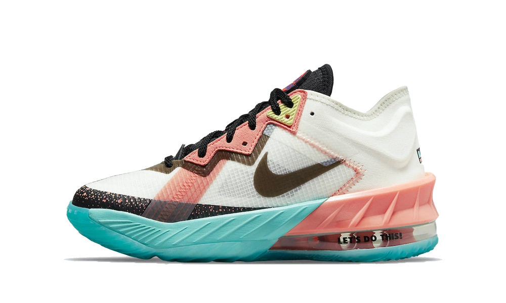 Nike Lebron 18 Low Summit White Space Jam (GS) product photo