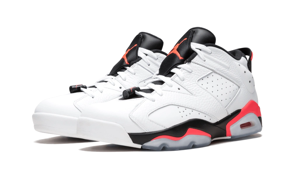 Jordan 6 Retro Low Infrared White - Image 1