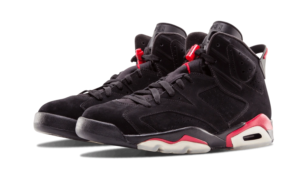 Jordan 6 Retro Black Varsity Red (2010) - Image 1