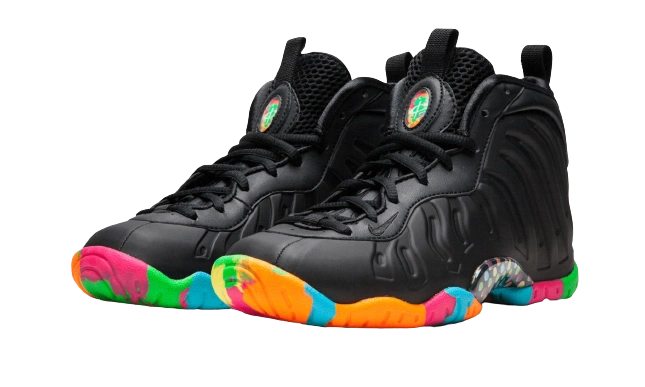 Nike Air Foamposite One Black Fruity Pebbles (GS) - Image 1