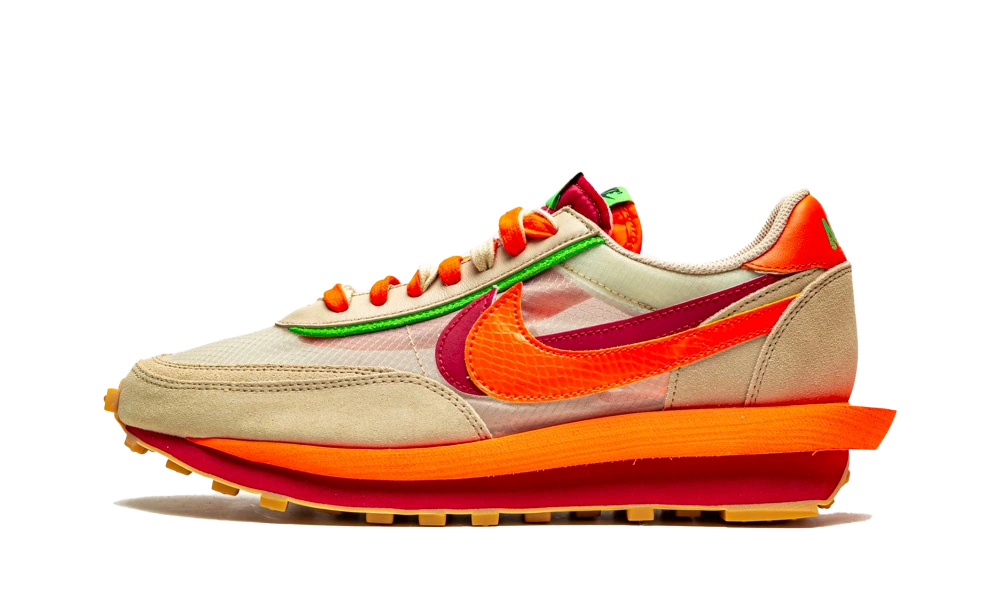 Foto del prodotto Nike LD Waffle sacai CLOT Kiss of Death Net Orange Blaze