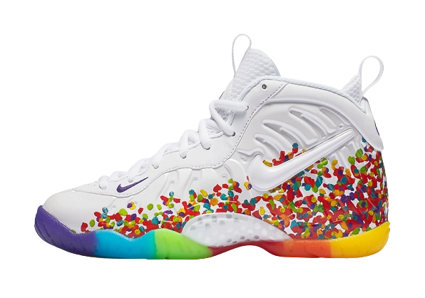 Nike Air Foamposite One White Fruity Pebbles (2017) (GS) product photo